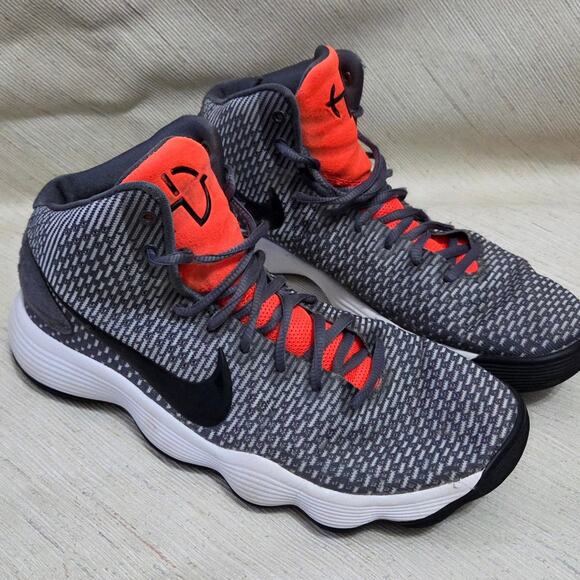 Nike mens basketball lace up athletic sneakers size 8.5 #897631-004 - Picture 2 of 6